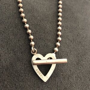Gucci necklace silver